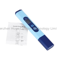 China Pluma azul H10128 del probador de la calidad del agua del metro de la conductividad de la EC de Digitaces LCD del color proveedor