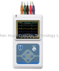 China Sistema dinámico de Holter ECG del canal de la batería 3 del sistema 2AA de ECG con software del inglés de la PC proveedor