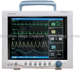 China La pantalla táctil 12,1 avanza lentamente más del monitor cardiaco CMS7000 de TFT LCD con 6 parámetros para ICU proveedor
