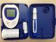 Metro de la glucosa de la diabetes de la sangre del paquete de la caja de color con la tira de prueba 25pcs proveedor