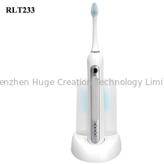 China Cepillo de dientes eléctrico automático de Sonic, cepillo de dientes eléctrico del viaje recargable ULTRAVIOLETA del desinfectante proveedor