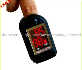 China Mini oxímetros negros del pulso de la yema del dedo para el CE de la barra del oxígeno proveedor