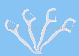 China la seda encerada dispossable limpia oral 50pcs escoge el cepillo interdental de los palillos de los dientes proveedor