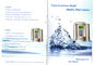 Ionizador alcalino portátil del agua con 5/3 placas del electrodo proveedor